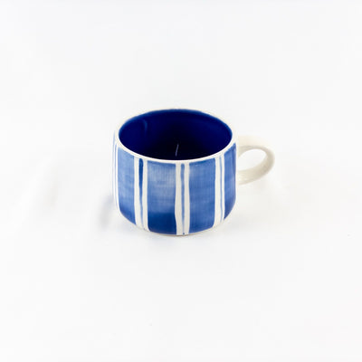 Mug M - Blue Stripes