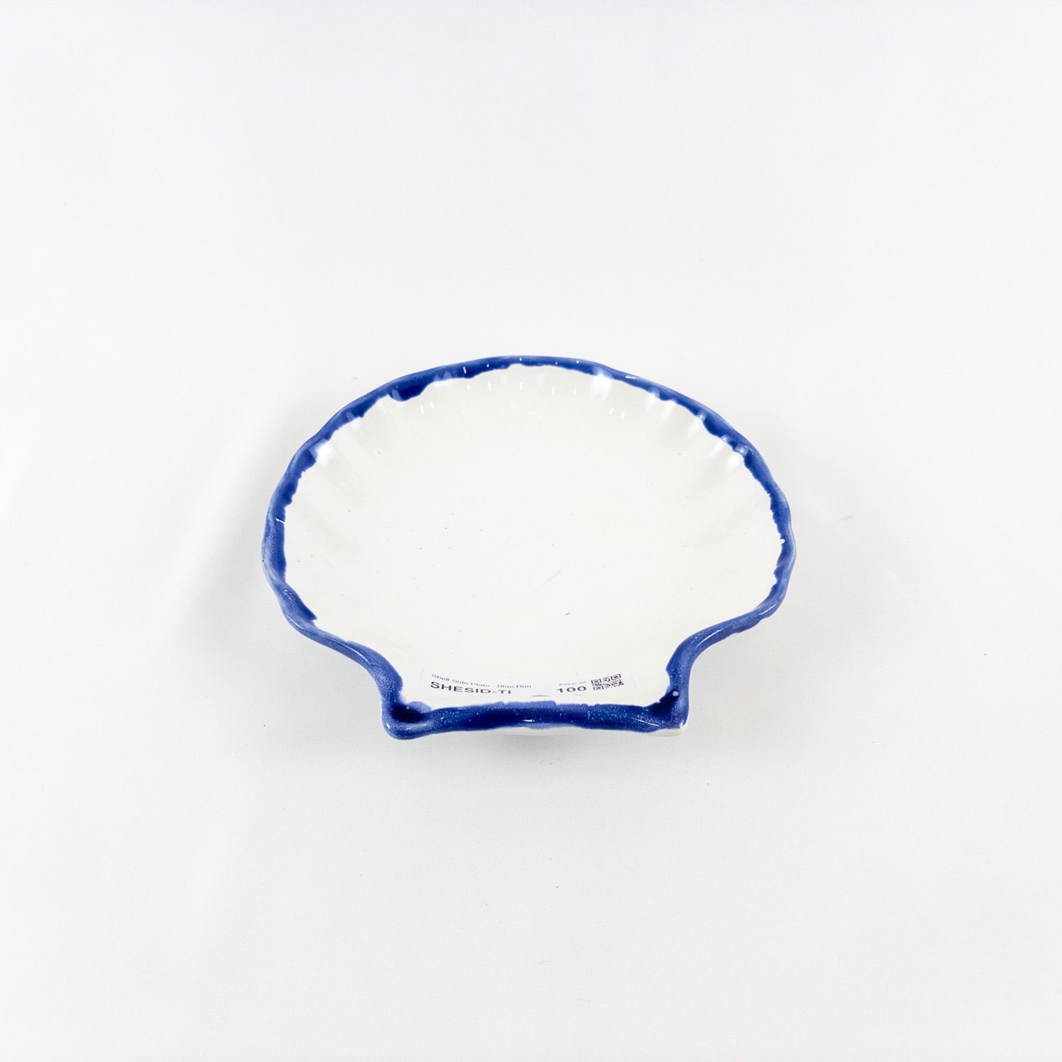Shell Side Plate - Blue Rim