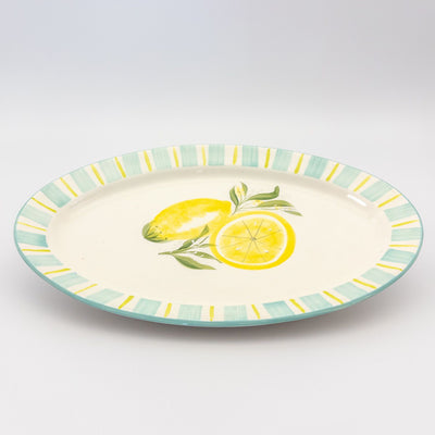 Oval Platter Large - Green / Lime