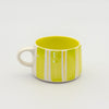 Mug M - Lime stripes