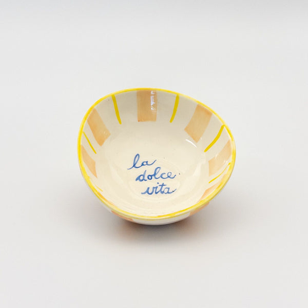 Rock Bowl Small - Pink “La Dolce Vita”