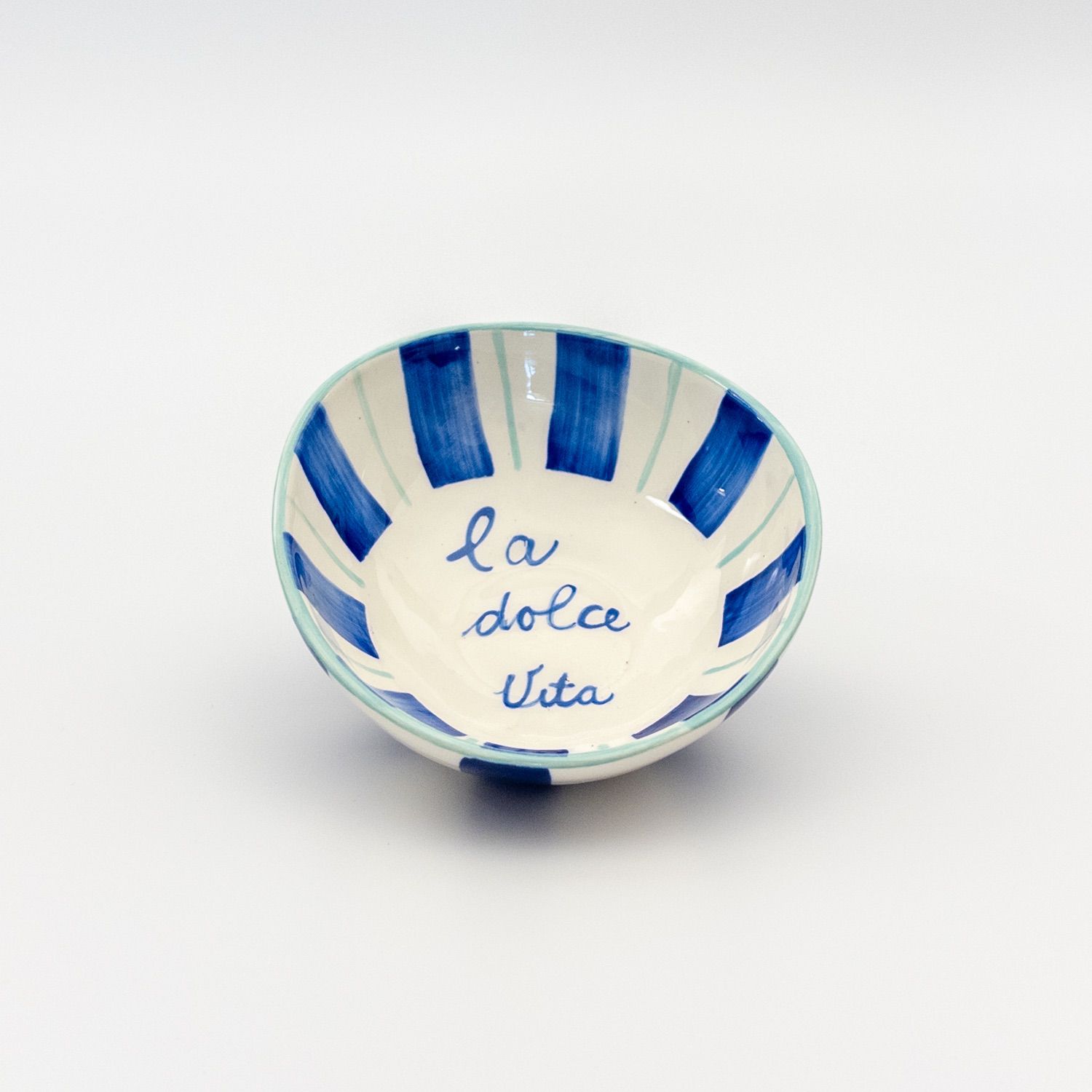 Rock Bowl Small - Blue “La Dolce Vita”