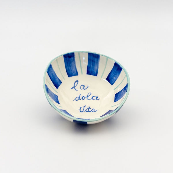 Rock Bowl Small - Blue “La Dolce Vita”