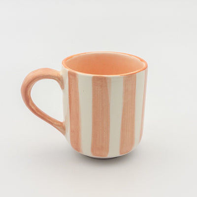 Eli Mug Pink Stripes