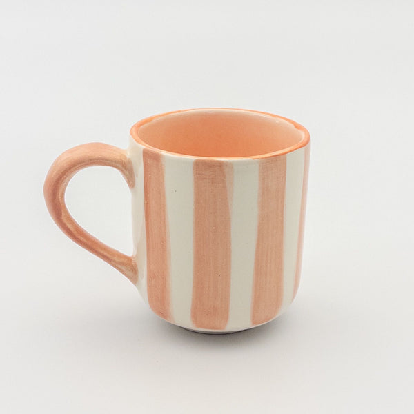 Eli Mug Pink Stripes