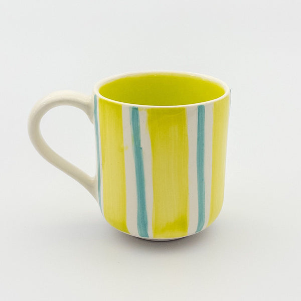 Eli Mug Lime Stripes