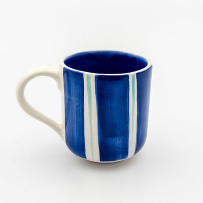 Eli Mug Blue Stripes