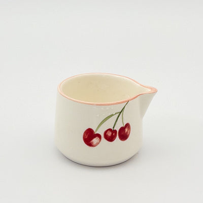 Kiki Milk Jug - Blue w Lemon