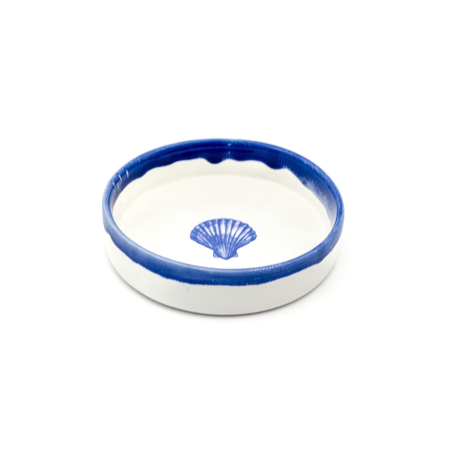 Ramekin A - Blue Rim
