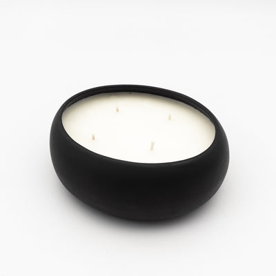 Pebble Bowl Candle - After Dark