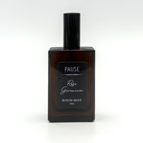 PAUSE Aromatherapy Room Mist (100ml) - Rose Geranium