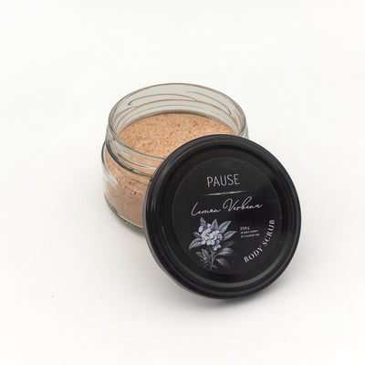 PAUSE Aromatherapy Body Scrub (200ml) - Lemon Verbena