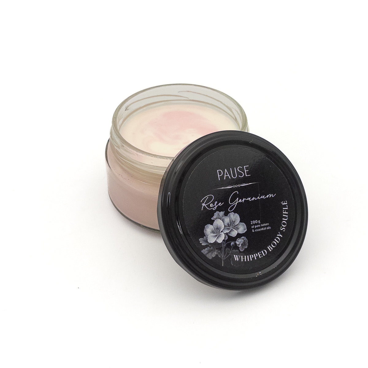 PAUSE Aromatherapy Whipped Body Soufflé  (200ml) - Rose Geranium