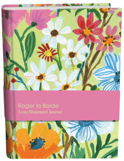 Flower Field Illustrated Journal