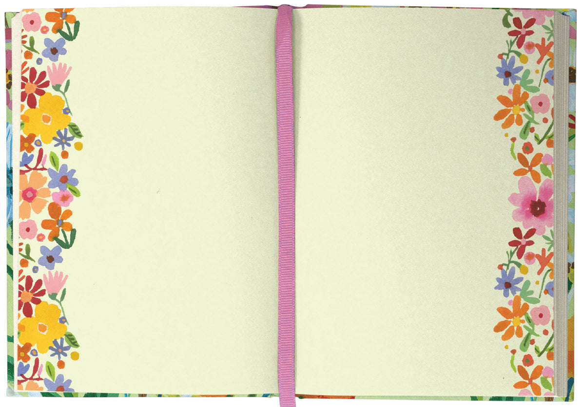 Flower Field Illustrated Journal