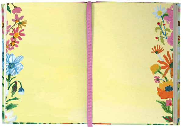 Flower Field Illustrated Journal