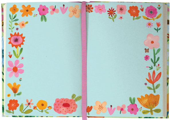 Flower Field Illustrated Journal