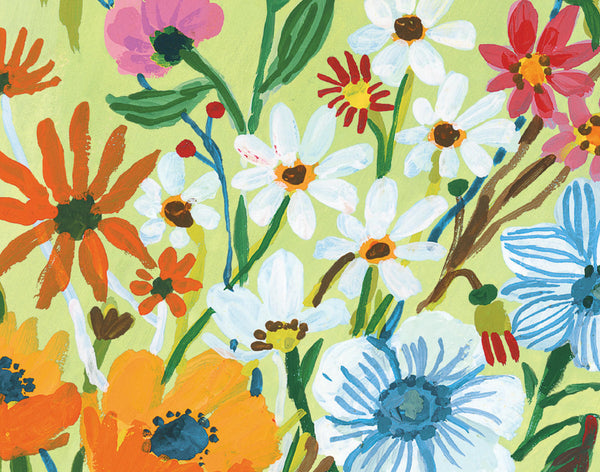 Flower Field Chic Notecard Box