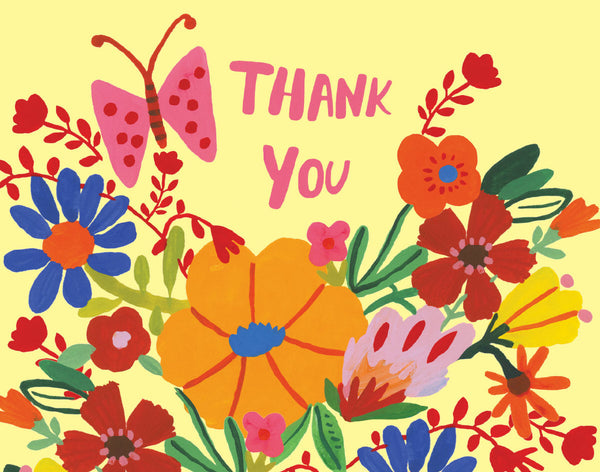 Flower Field Chic Notecard Box
