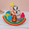 Djeco Wooden Puzzle - Puzz & Boom Rainbow