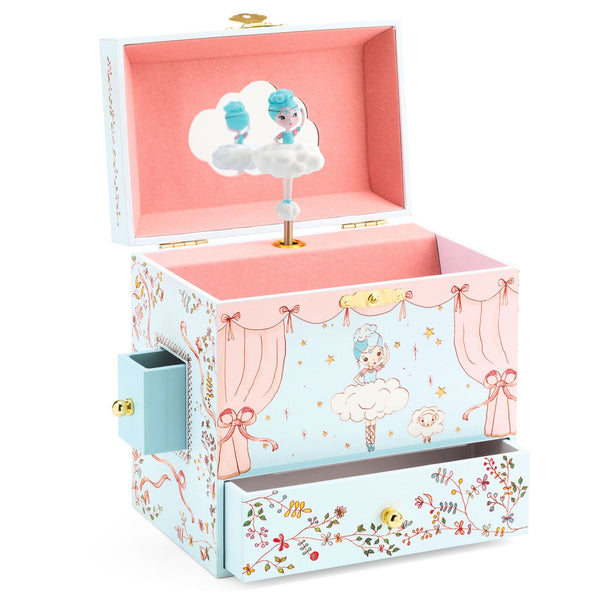 Wooden Musical Jewellery Box – Ballerina on Stage