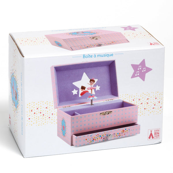 Wooden Musical Jewellery Box – The Ballerina's Melody