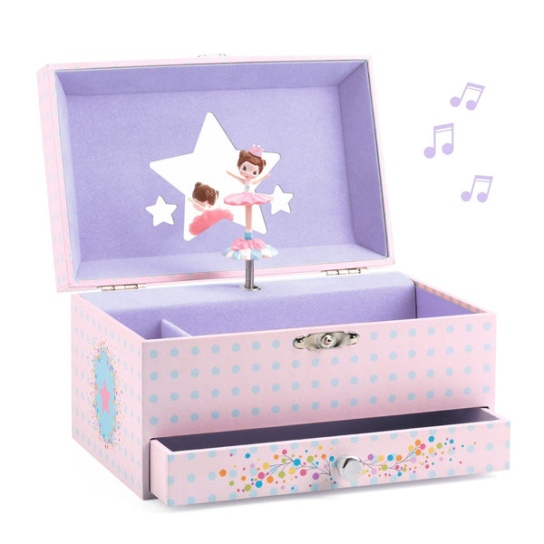 Wooden Musical Jewellery Box – The Ballerina's Melody