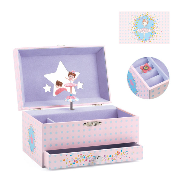Wooden Musical Jewellery Box – The Ballerina's Melody