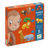 6-in-1 Progressive Giant Puzzle – Marmoset & Friends