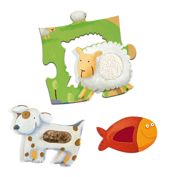 Giant Tactile Farm Puzzle – 20 Piece