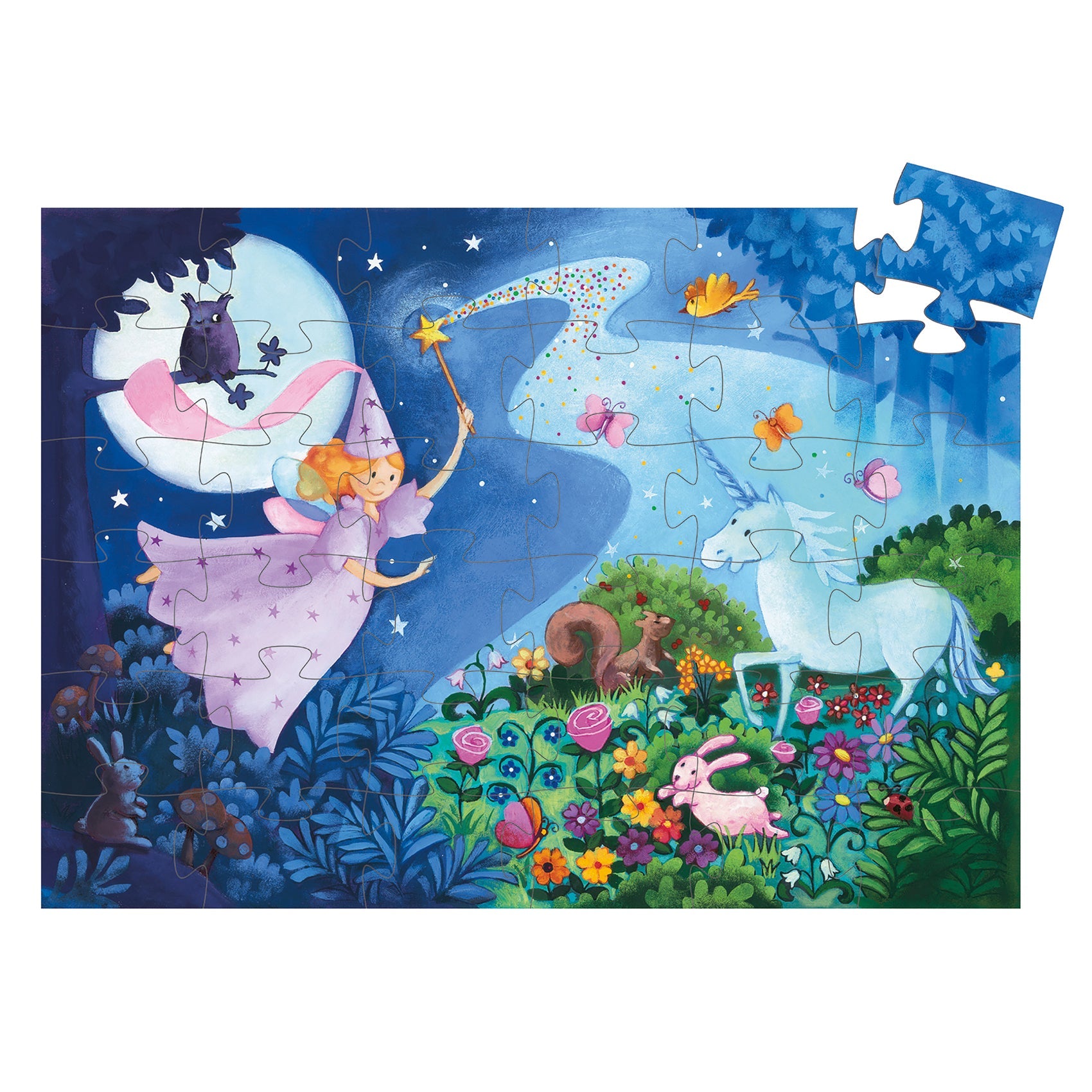 The Fairy and the Unicorn Puzzle – 36 Piece
