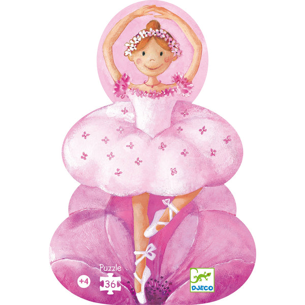 The Ballerina with the Flower Puzzle – 36 Piece