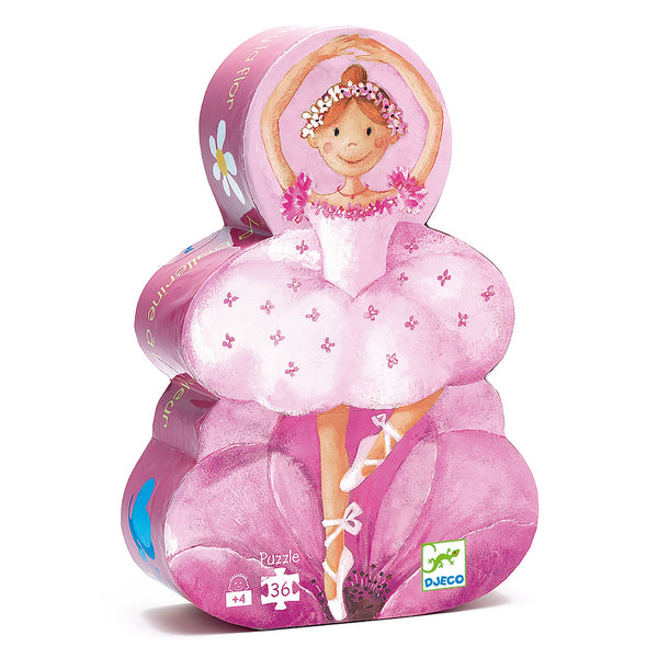 The Ballerina with the Flower Puzzle – 36 Piece