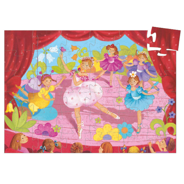 The Ballerina with the Flower Puzzle – 36 Piece