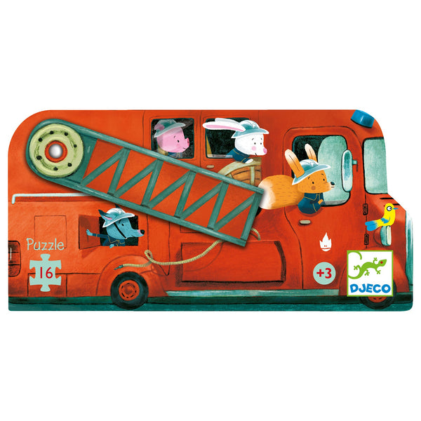 Fire Truck Puzzle – 16 Piece