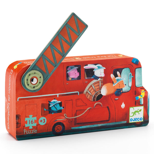 Fire Truck Puzzle – 16 Piece