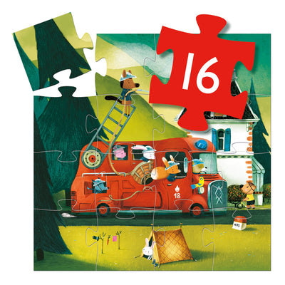 Fire Truck Puzzle – 16 Piece