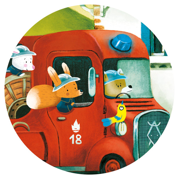 Fire Truck Puzzle – 16 Piece