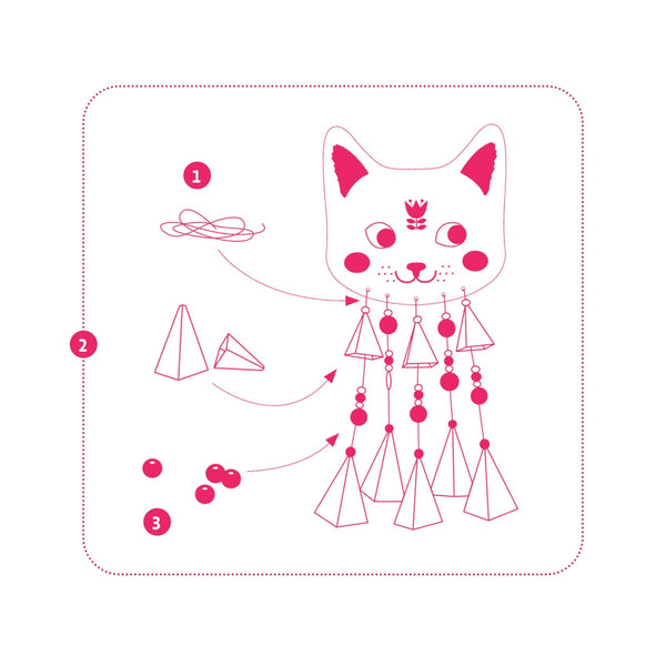 Do It Yourself Wind Chime – Kitty