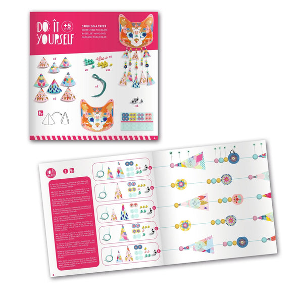 Do It Yourself Wind Chime – Kitty