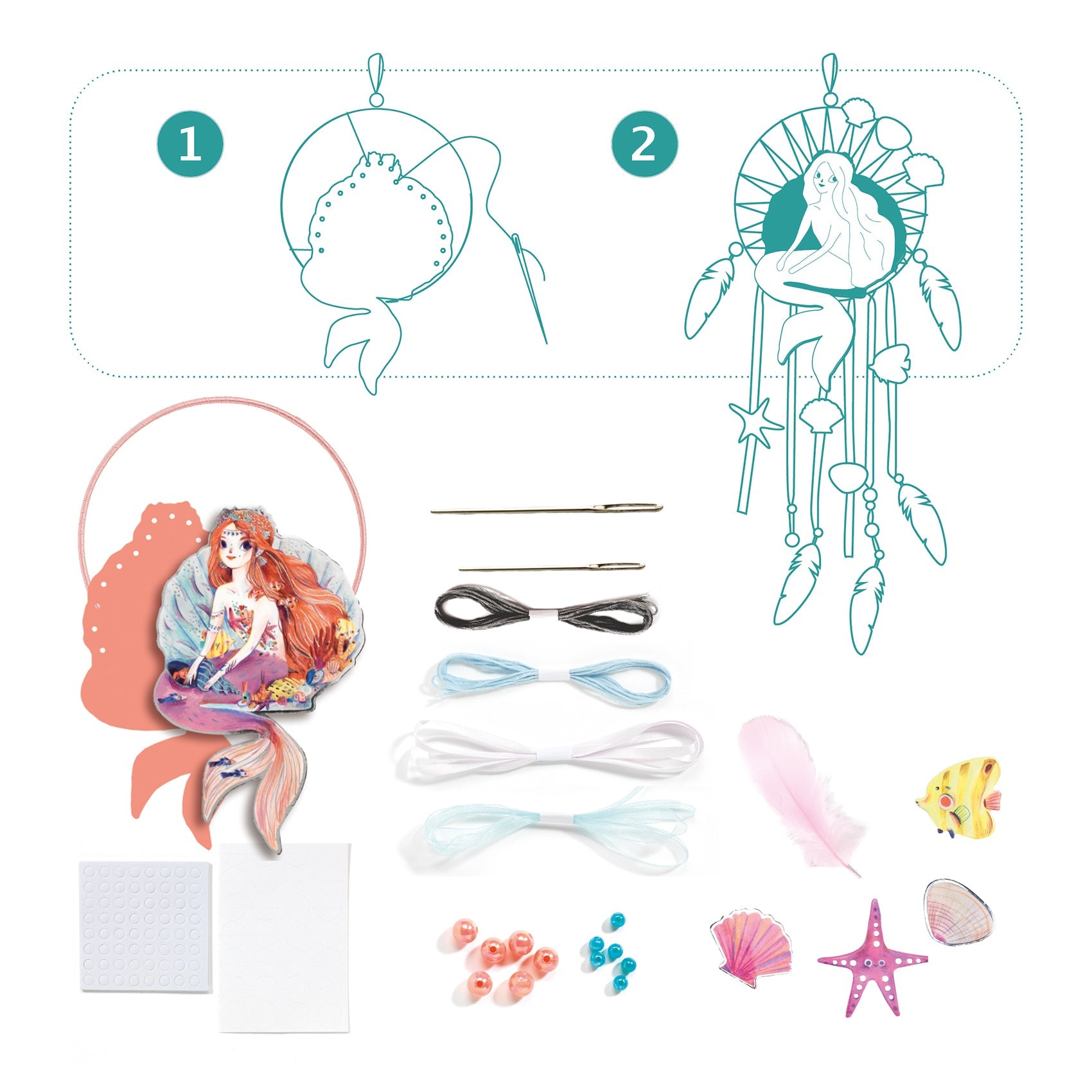 Do It Yourself Dreamcatcher – Gentle Mermaid