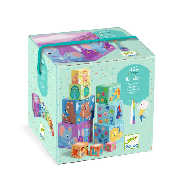 Stacking Cubes – Rainbow