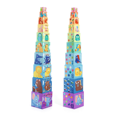 Stacking Cubes – Rainbow