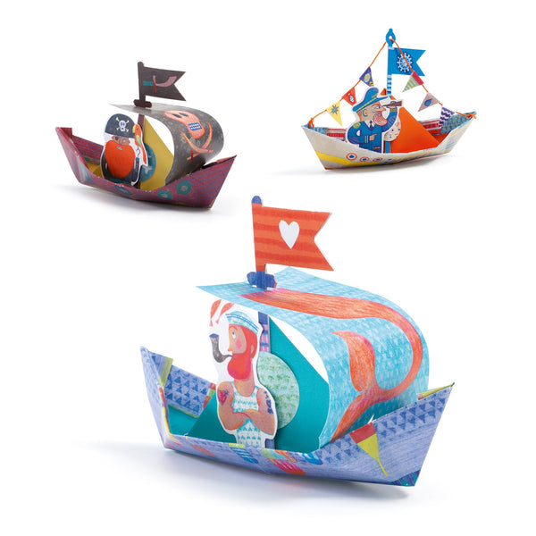 Origami – Floating Boats