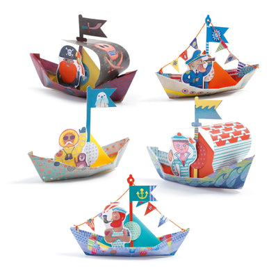 Origami – Floating Boats