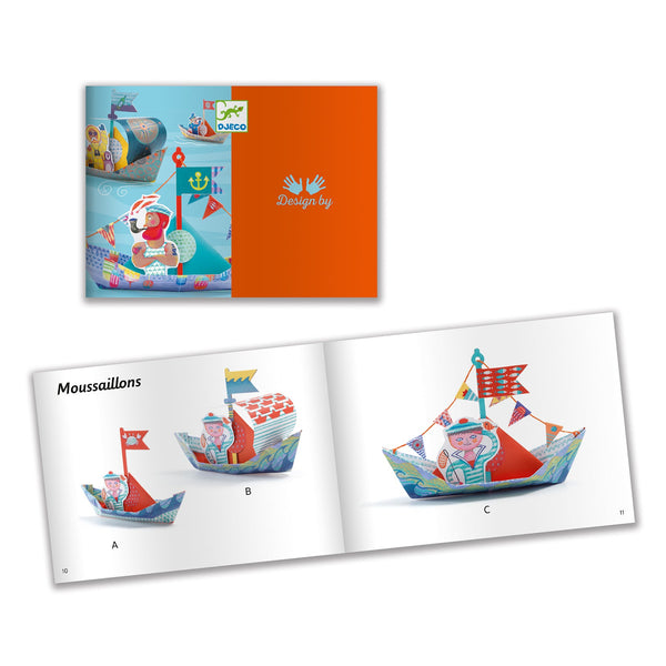 Origami – Floating Boats