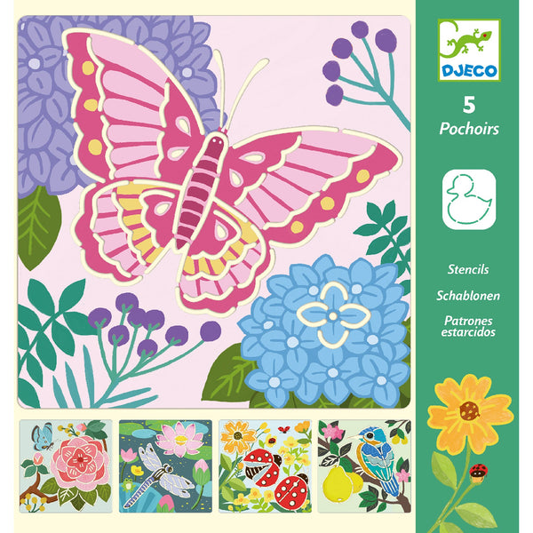 Stencil Set – Garden Wings