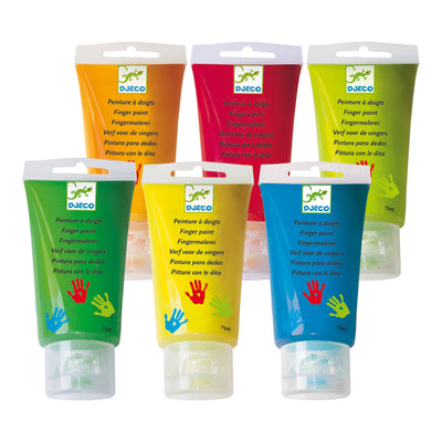 Finger Paint Tubes – Set of 6