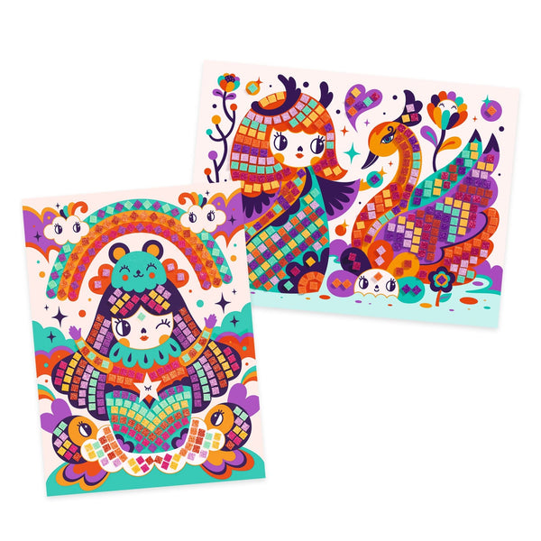 Soft Mosaics – Kokeshi Doll