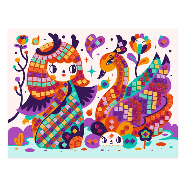 Soft Mosaics – Kokeshi Doll